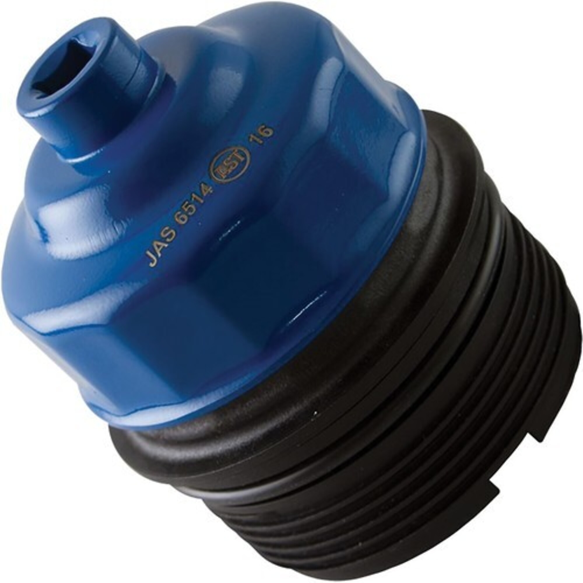 Assenmacher Oil Filter Wrench — 65mm, 14 Flats, 3/8in. Drive, Compatible with Honda and Nissan, Model# ANRJAS6514